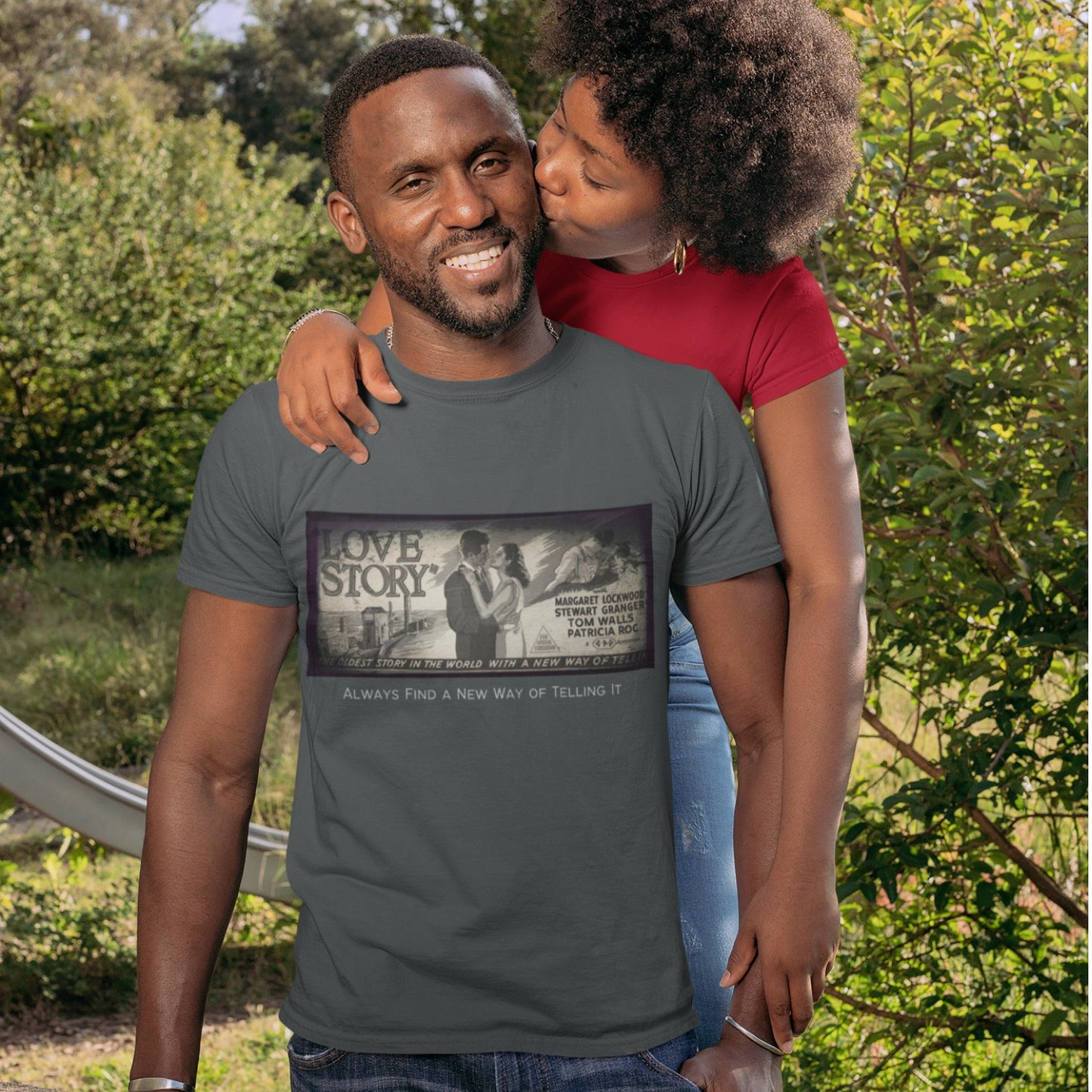 Love Story Short-Sleeve Unisex T-Shirt, Love Story 1944 Movie Poster, Margaret Lockwood