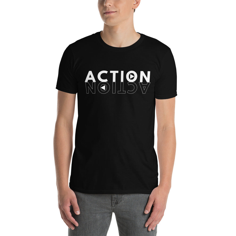Action Short-Sleeve Unisex T-Shirt, Motivational Shirt, Do Something, Take Action