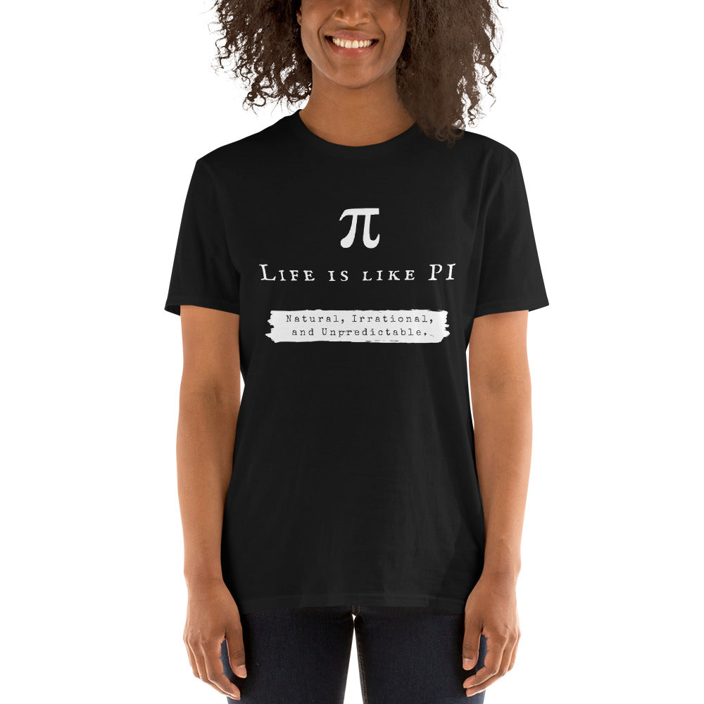 Life is like PI Short-Sleeve Unisex T-Shirt, Inspirational T-shirt, Film lovers, Life of Pi