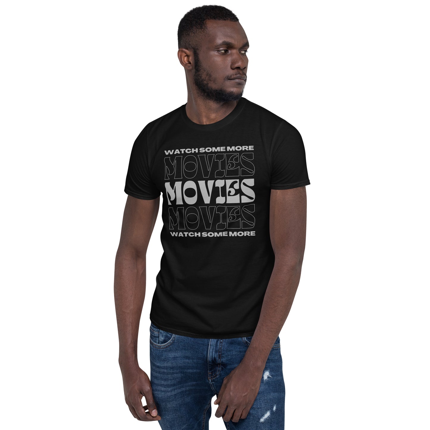 Watch Some More Movies Short-Sleeve Unisex T-Shirt, Gift for Movie Lover