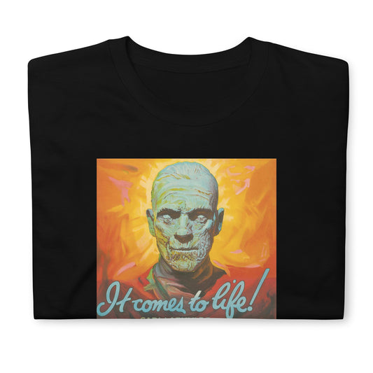 The Mummy 1932 Horror/Fantasy Short-Sleeve Unisex T-Shirt, Classic Film, Boris Karloff