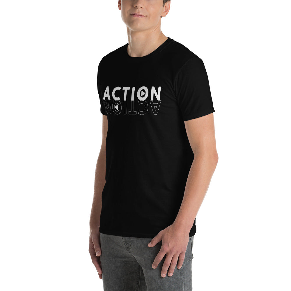 Action Short-Sleeve Unisex T-Shirt, Motivational Shirt, Do Something, Take Action
