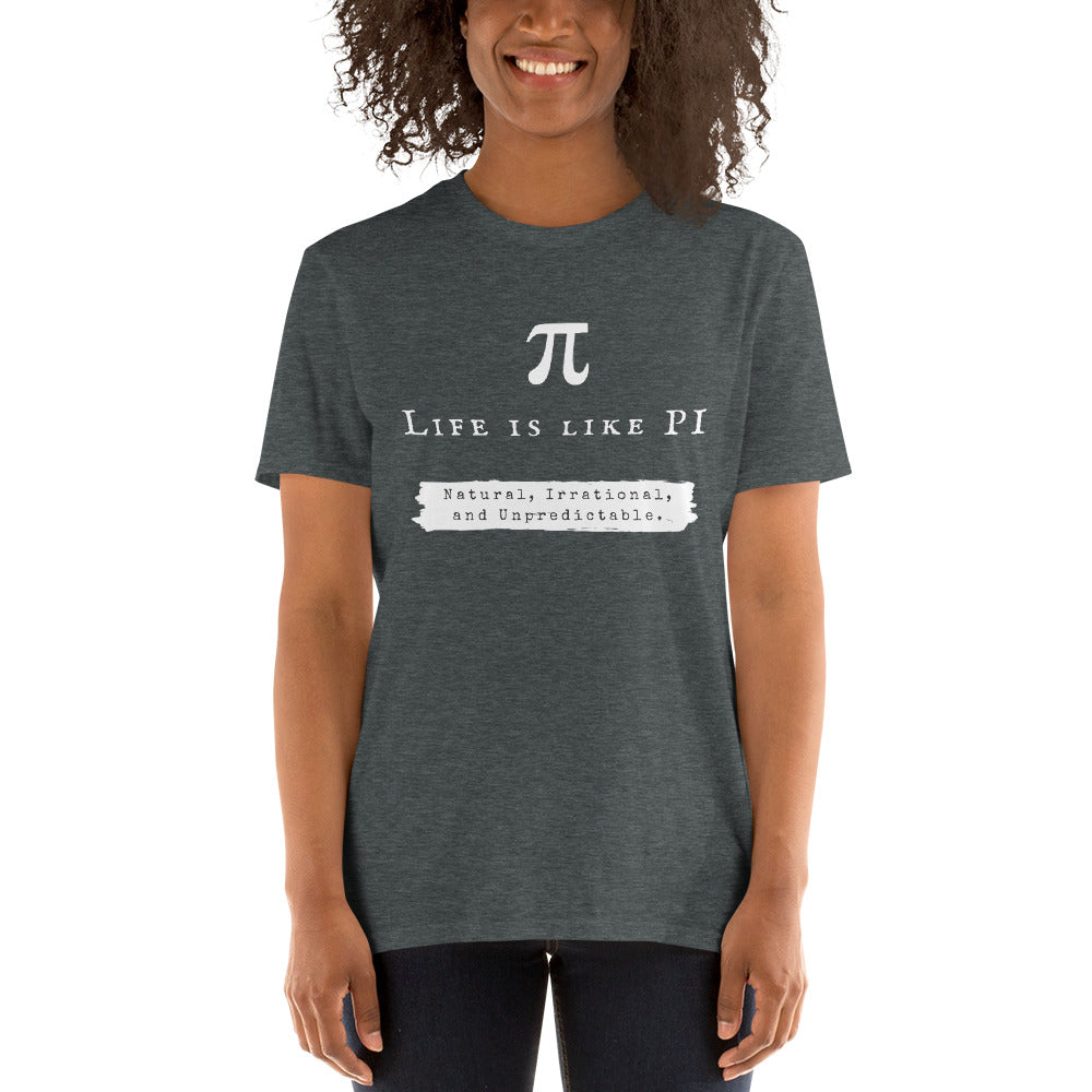 Life is like PI Short-Sleeve Unisex T-Shirt, Inspirational T-shirt, Film lovers, Life of Pi