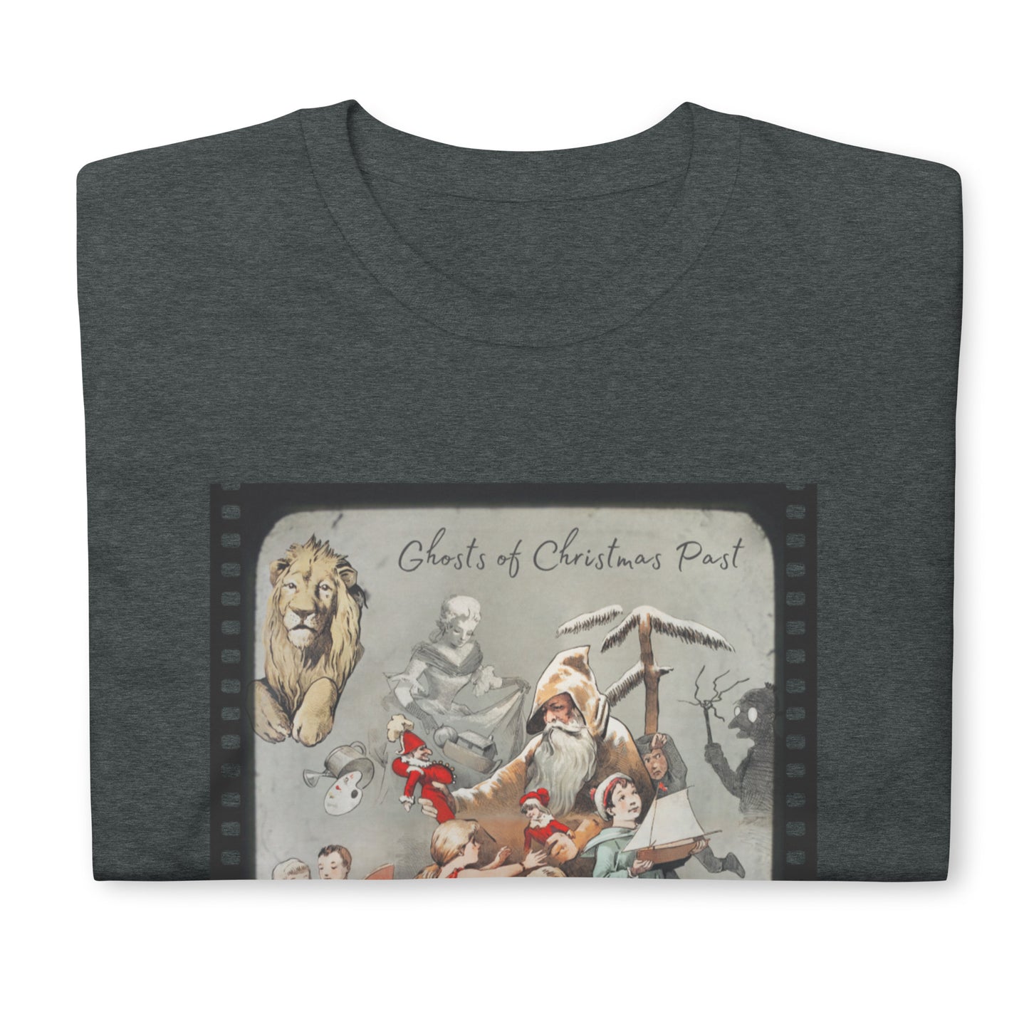 Ghosts of Christmas Past Short-Sleeve Unisex T-Shirt, Christmas Gift, Movie Lover Gift, Charles Dickens, Christmas Carol Movie