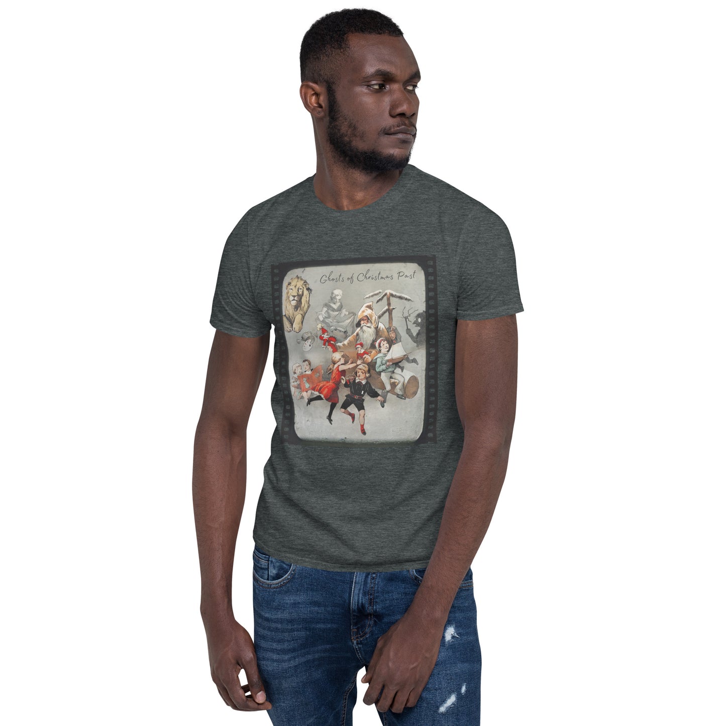 Ghosts of Christmas Past Short-Sleeve Unisex T-Shirt, Christmas Gift, Movie Lover Gift, Charles Dickens, Christmas Carol Movie