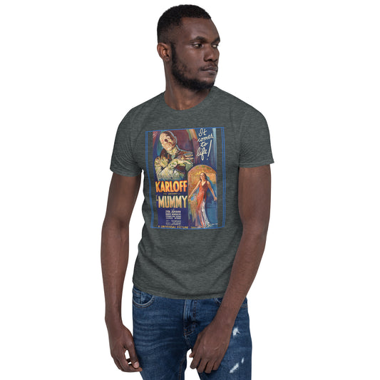 The Mummy 1932 Horror/Fantasy Short-Sleeve Unisex T-Shirt, Classic Film, Boris Karloff, Film Lovers, Cinephile
