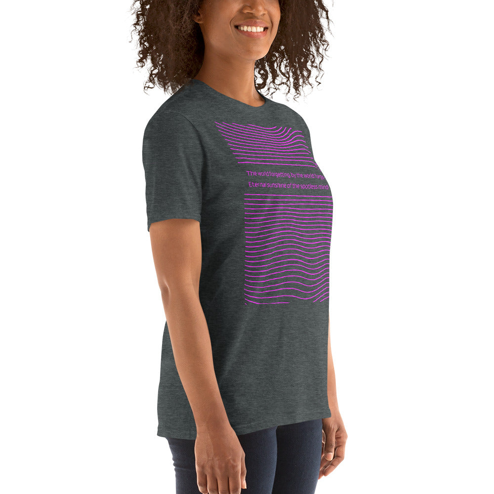 Eternal Sunshine of the Spotless Mind, Short-Sleeve Unisex T-Shirt, Alexander Pope Poem