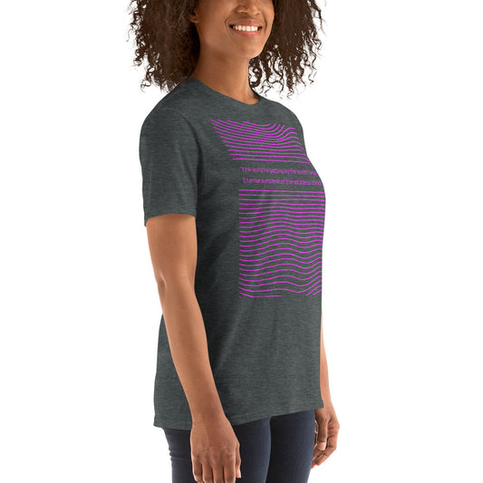 Eternal Sunshine of the Spotless Mind, Short-Sleeve Unisex T-Shirt, Alexander Pope Poem