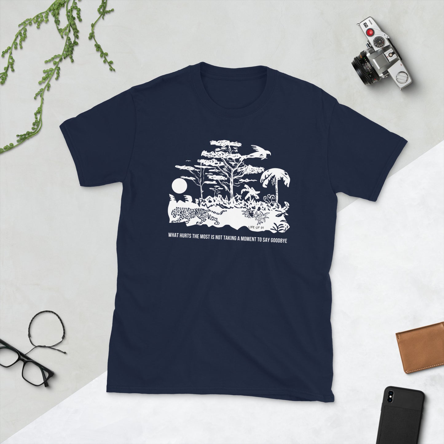What Hurts the Most is not Taking a Moment to say Goodbye Short-Sleeve Unisex T-Shirt
