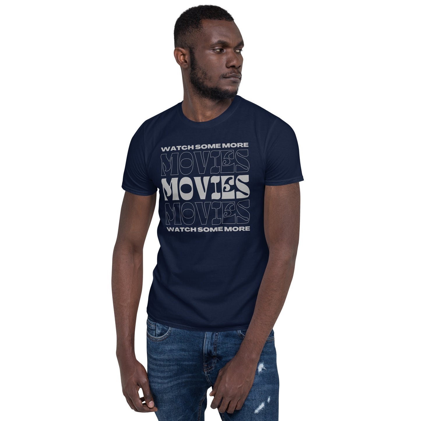 Watch Some More Movies Short-Sleeve Unisex T-Shirt, Gift for Movie Lover