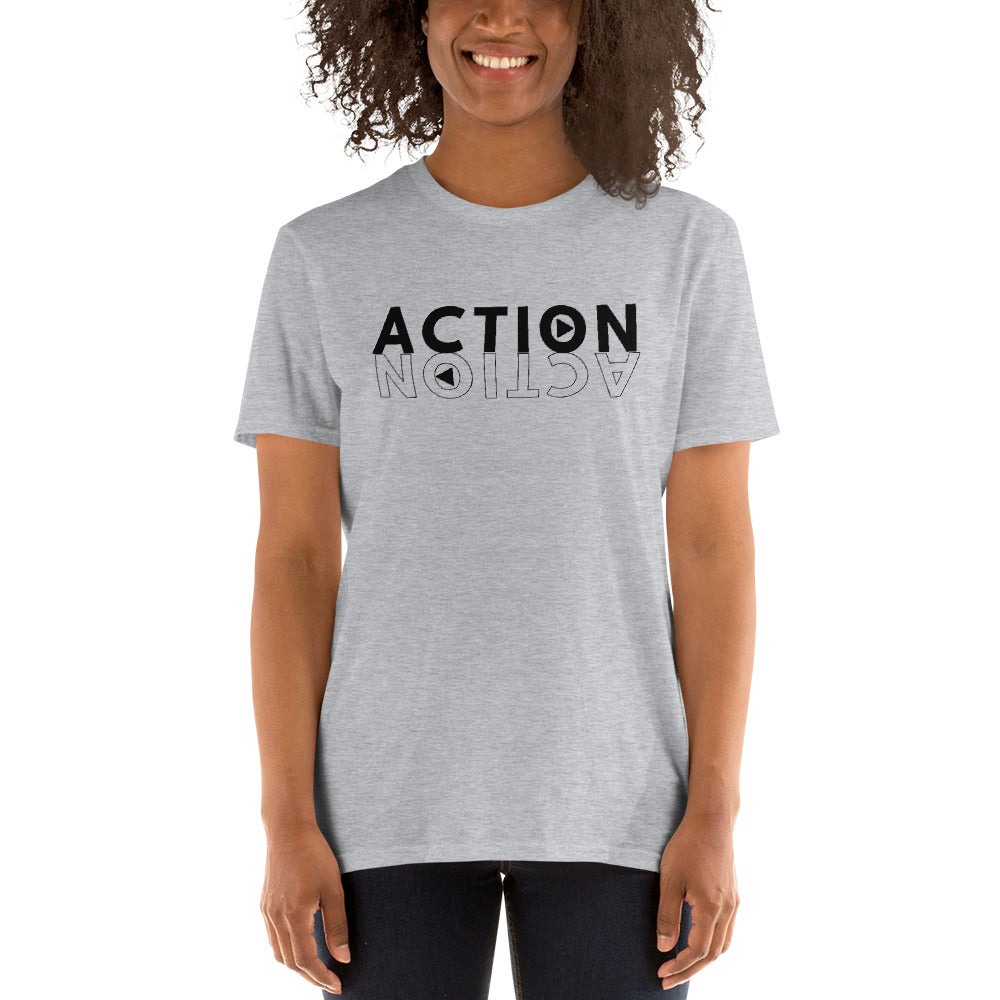 Action Short-Sleeve Unisex T-Shirt, Motivational Shirt, Do Something, Take Action