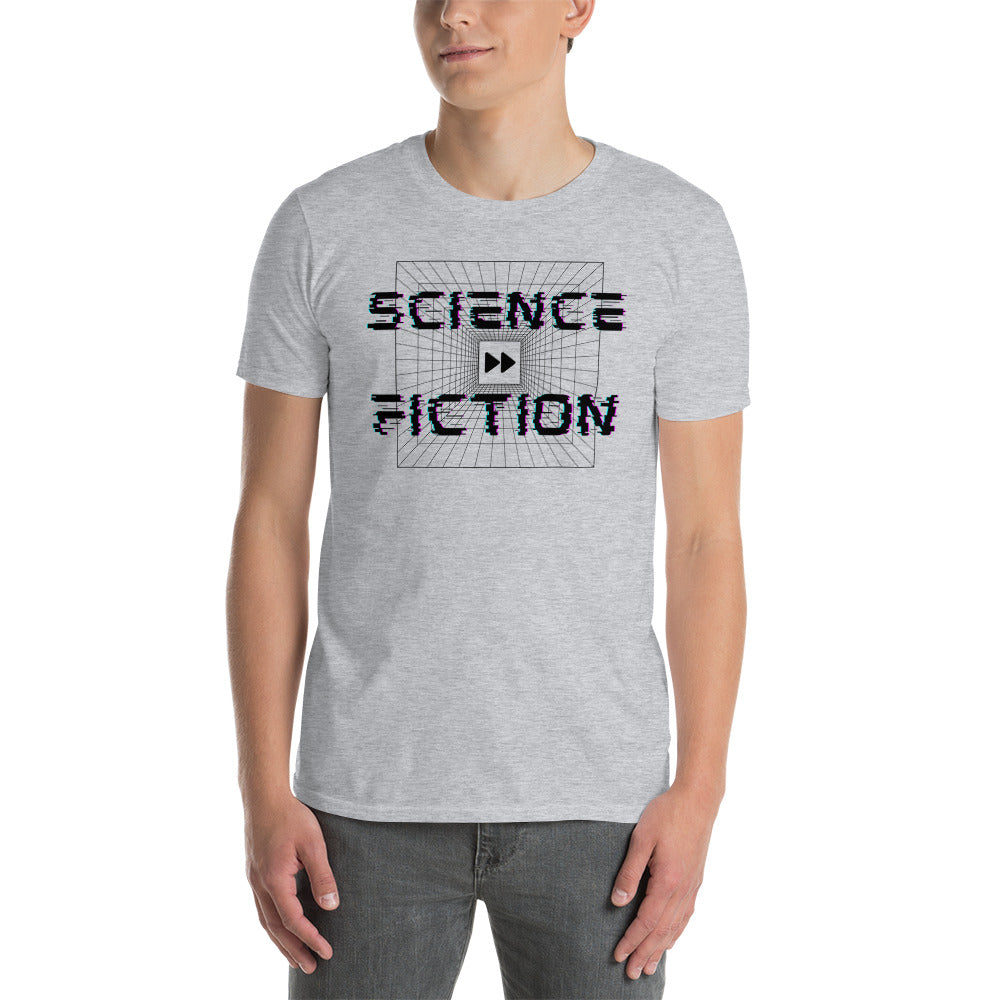 Science Fiction Fast Forward Short-Sleeve Unisex T-Shirt, Movie Lover, Film Lover, Cinephile