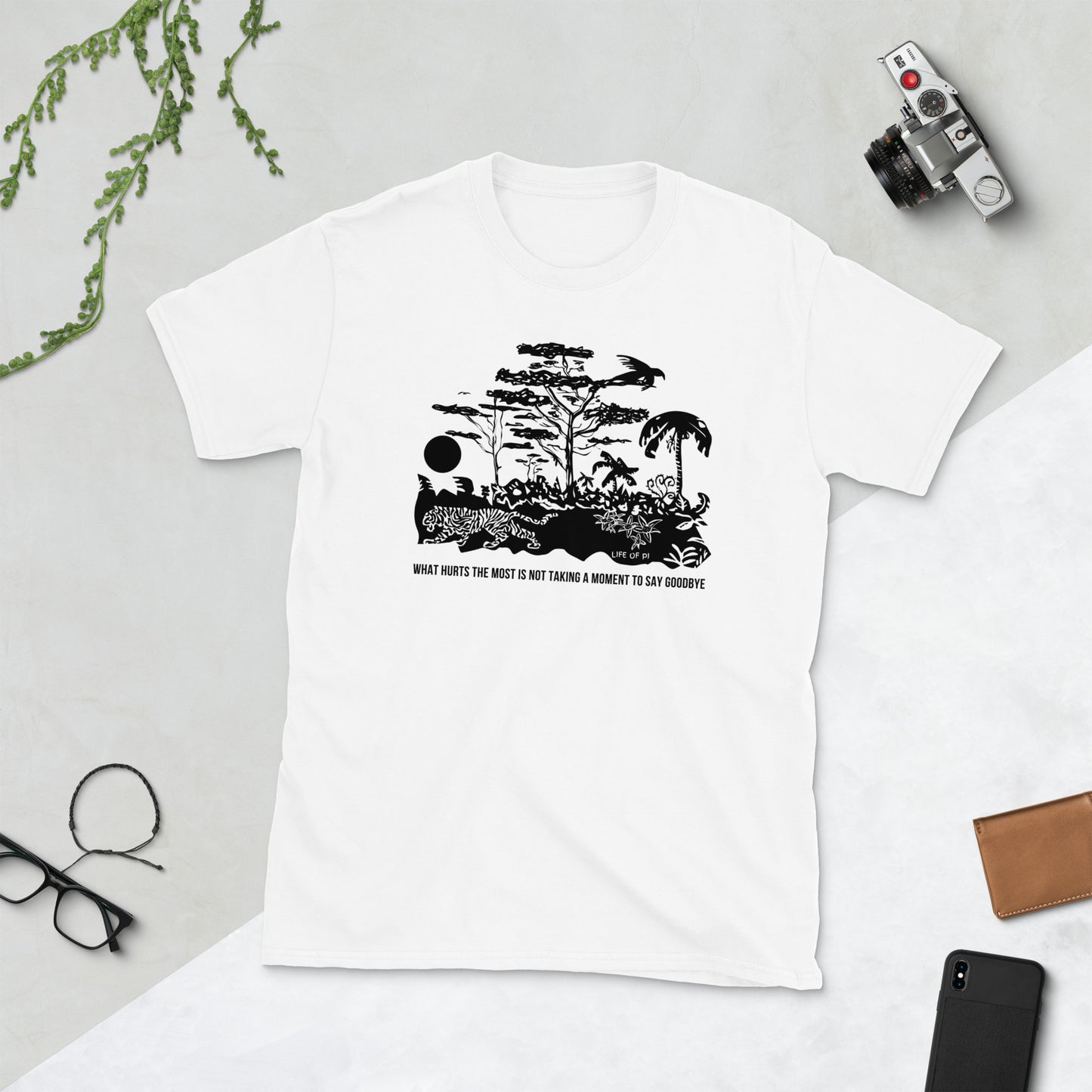 What Hurts the Most is not Taking a Moment to say Goodbye Short-Sleeve Unisex T-Shirt