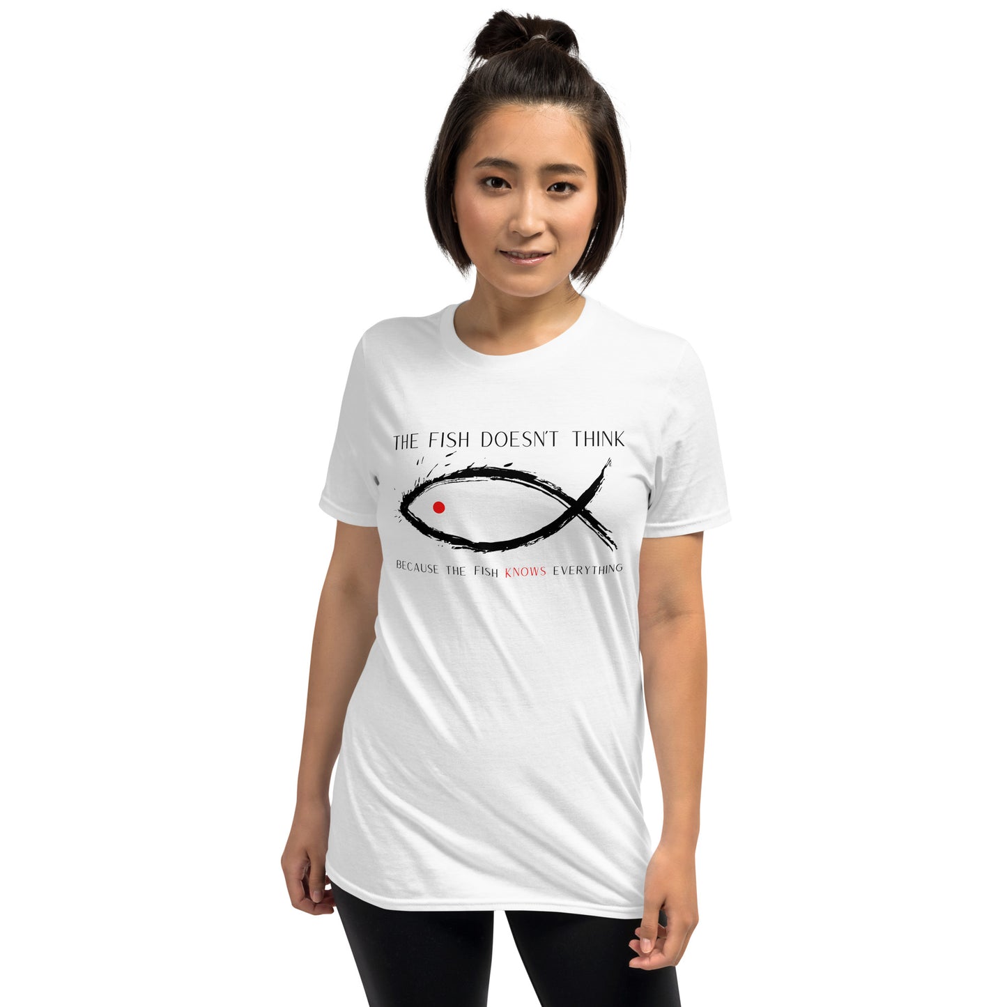 The Fish Doesn't Think Because the Fish Knows Everything Short-Sleeve Unisex T-Shirt, Arizona Dream Film