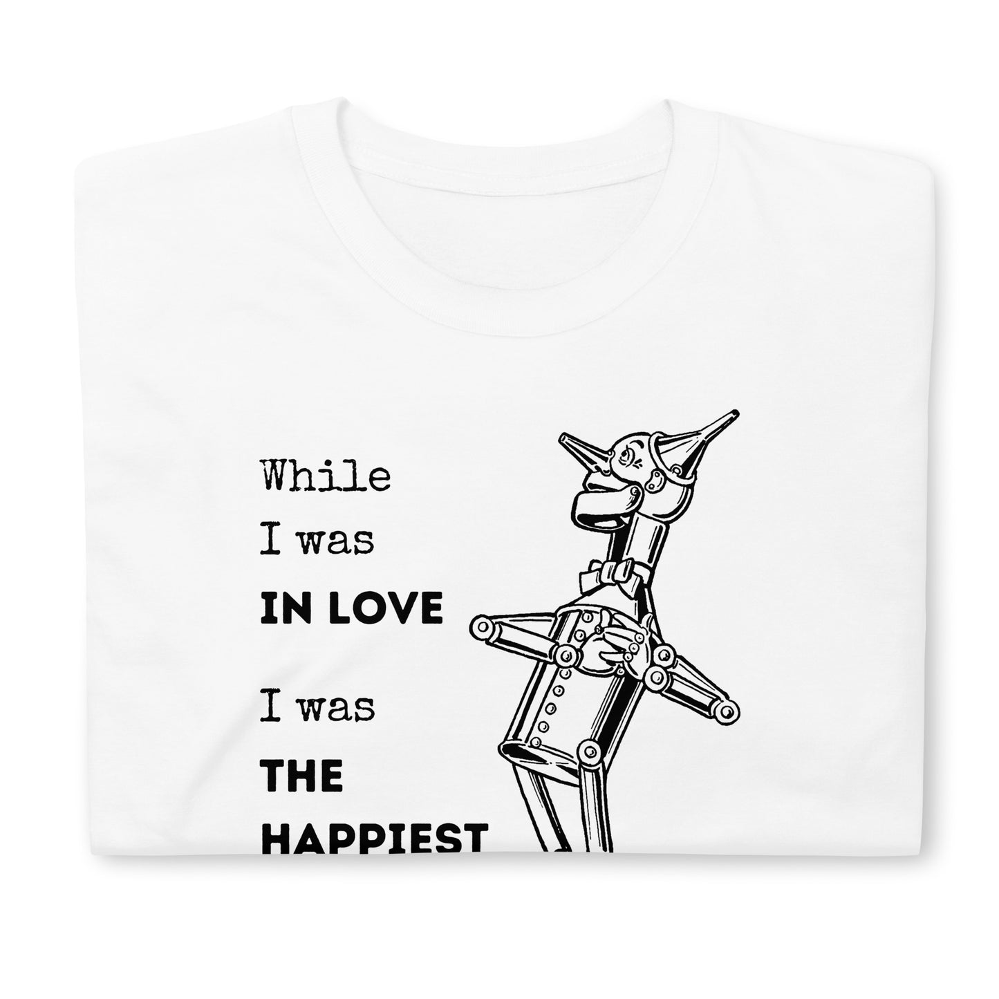 The Wizard of Oz Tin Man Short-Sleeve Unisex T-Shirt, Musical Fantasy, Children Fantasy
