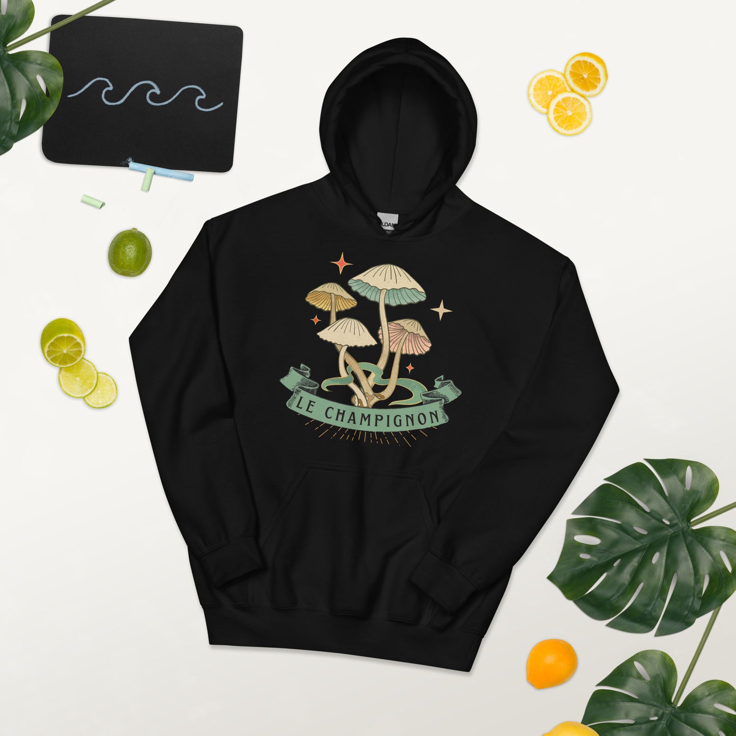 The Mushroom (Le Champignon) Unisex Hoodie, Gift for Film Lovers, Mushroom Lovers