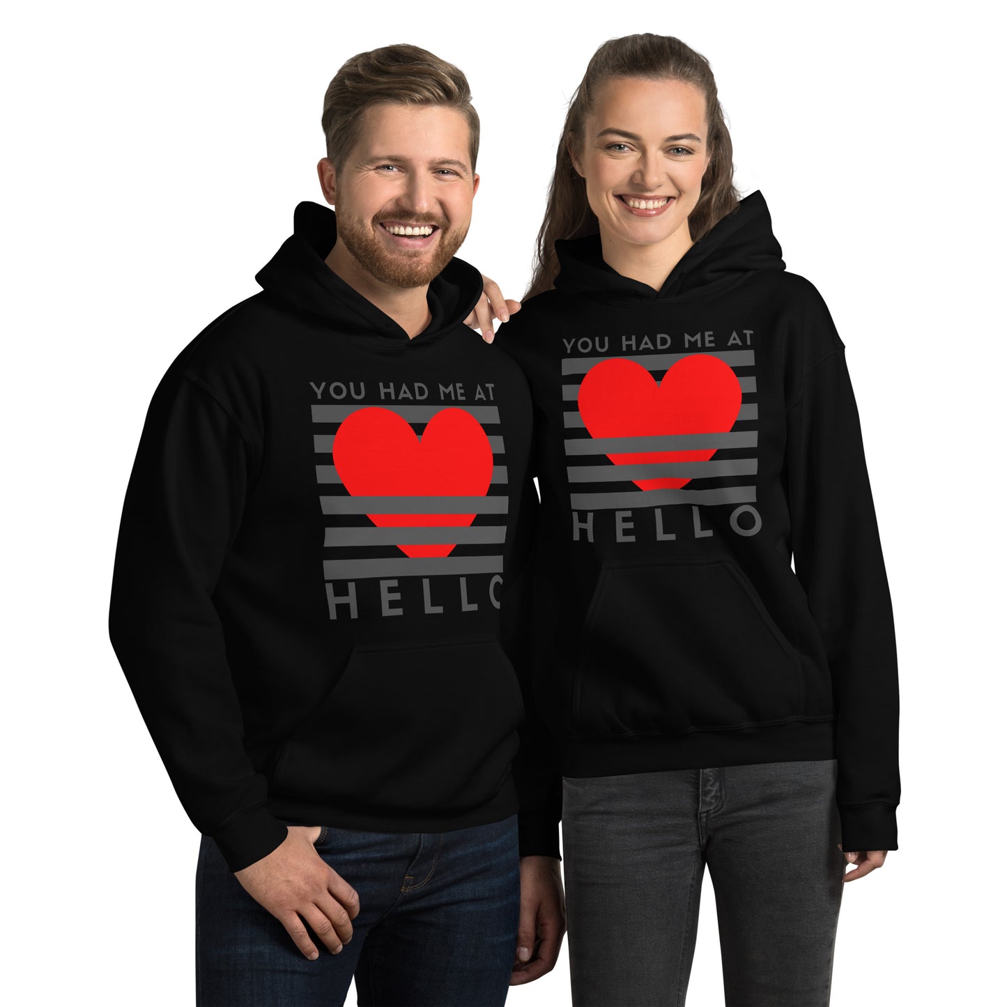 You Had Me at Hello, Unisex Hoodie Movie Quote, Romance, Romantic Film
