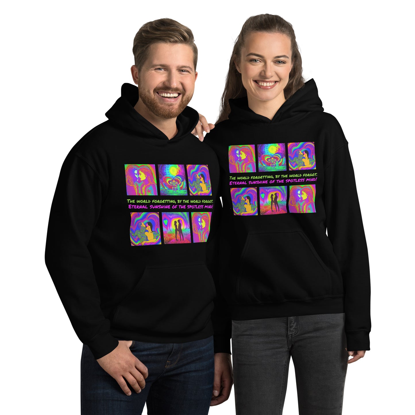 Eternal Sunshine of the Spotless Mind, Unisex Hoodie, Alexander Pope Poem