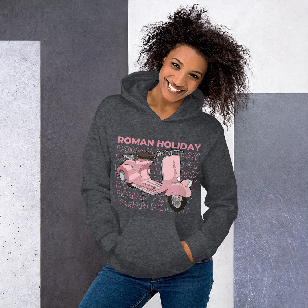 Roman Holiday Unisex Hoodie, Gift for Movie Lover, Cinema, Rome