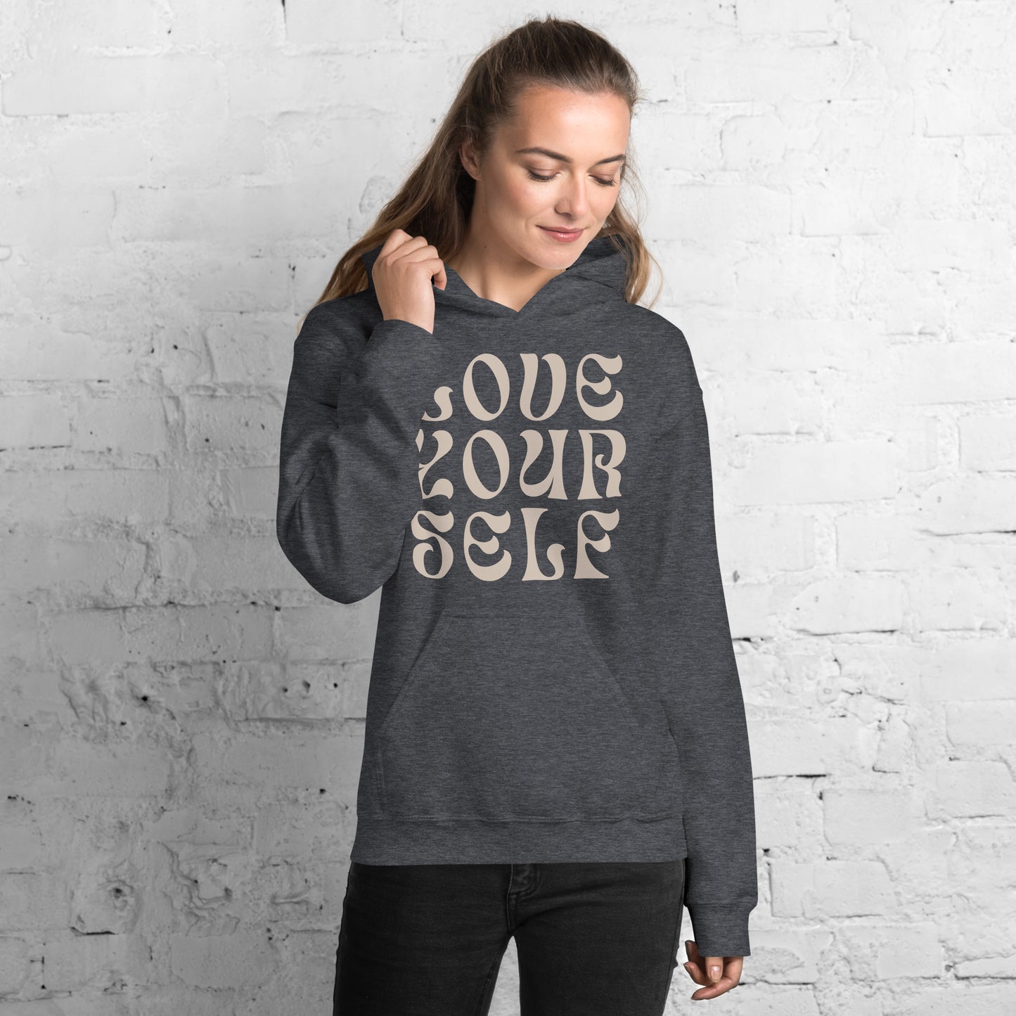 Love Your Self Unisex Hoodie, International Singles Day Gift