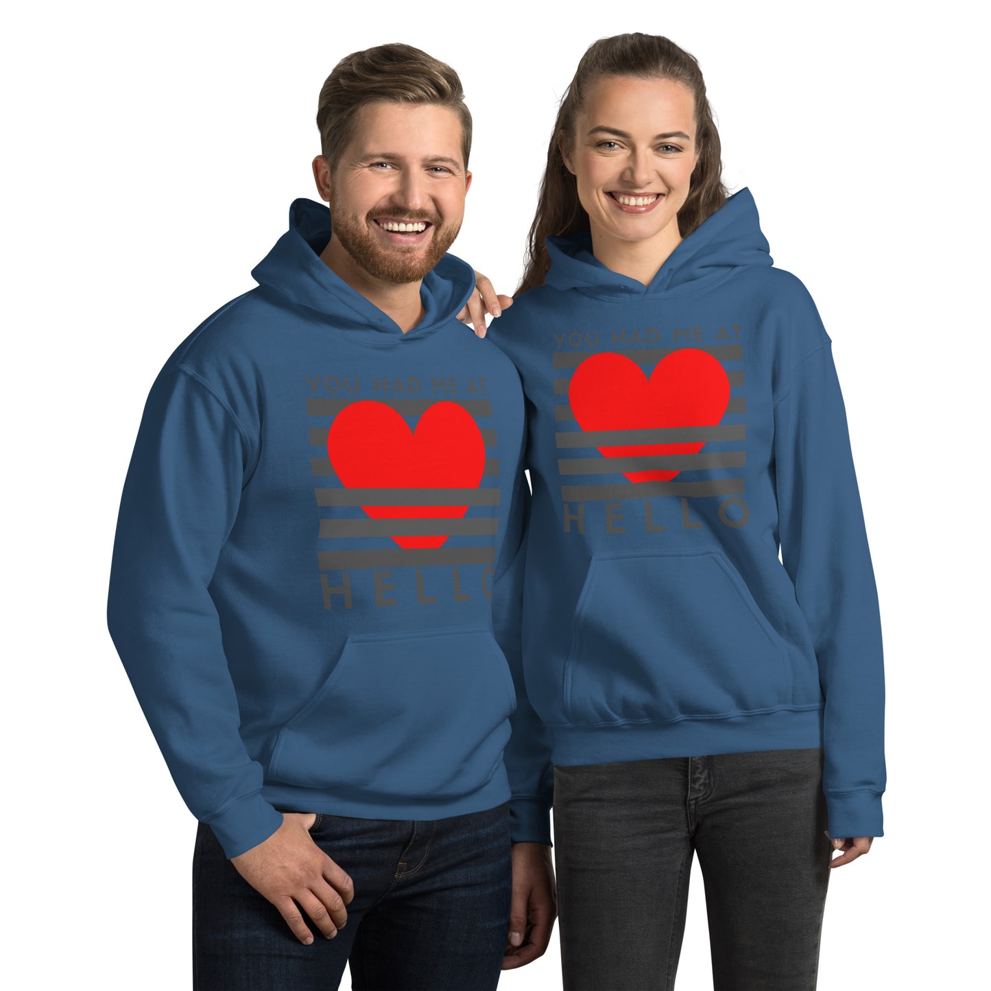 You Had Me at Hello, Unisex Hoodie Movie Quote, Romance, Romantic Film