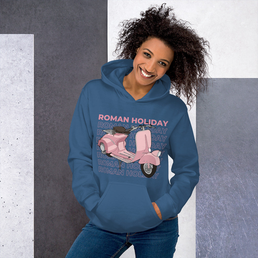 Roman Holiday Unisex Hoodie, Gift for Movie Lover, Cinema, Rome