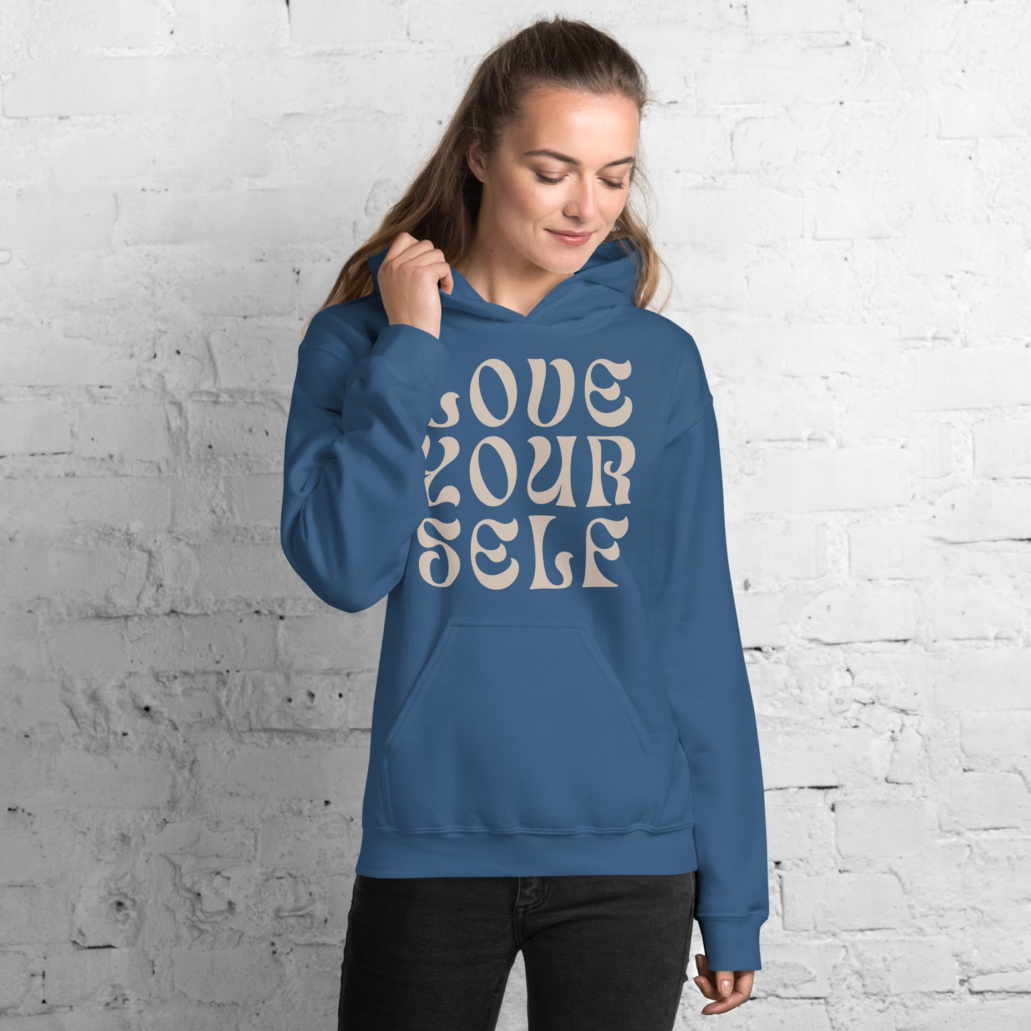 Love Your Self Unisex Hoodie, International Singles Day Gift