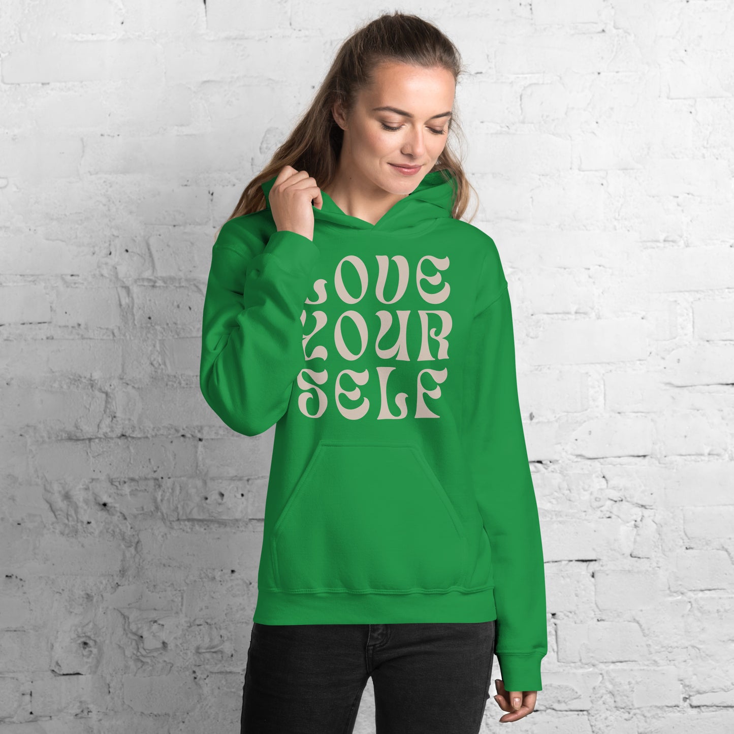 Love Your Self Unisex Hoodie, International Singles Day Gift