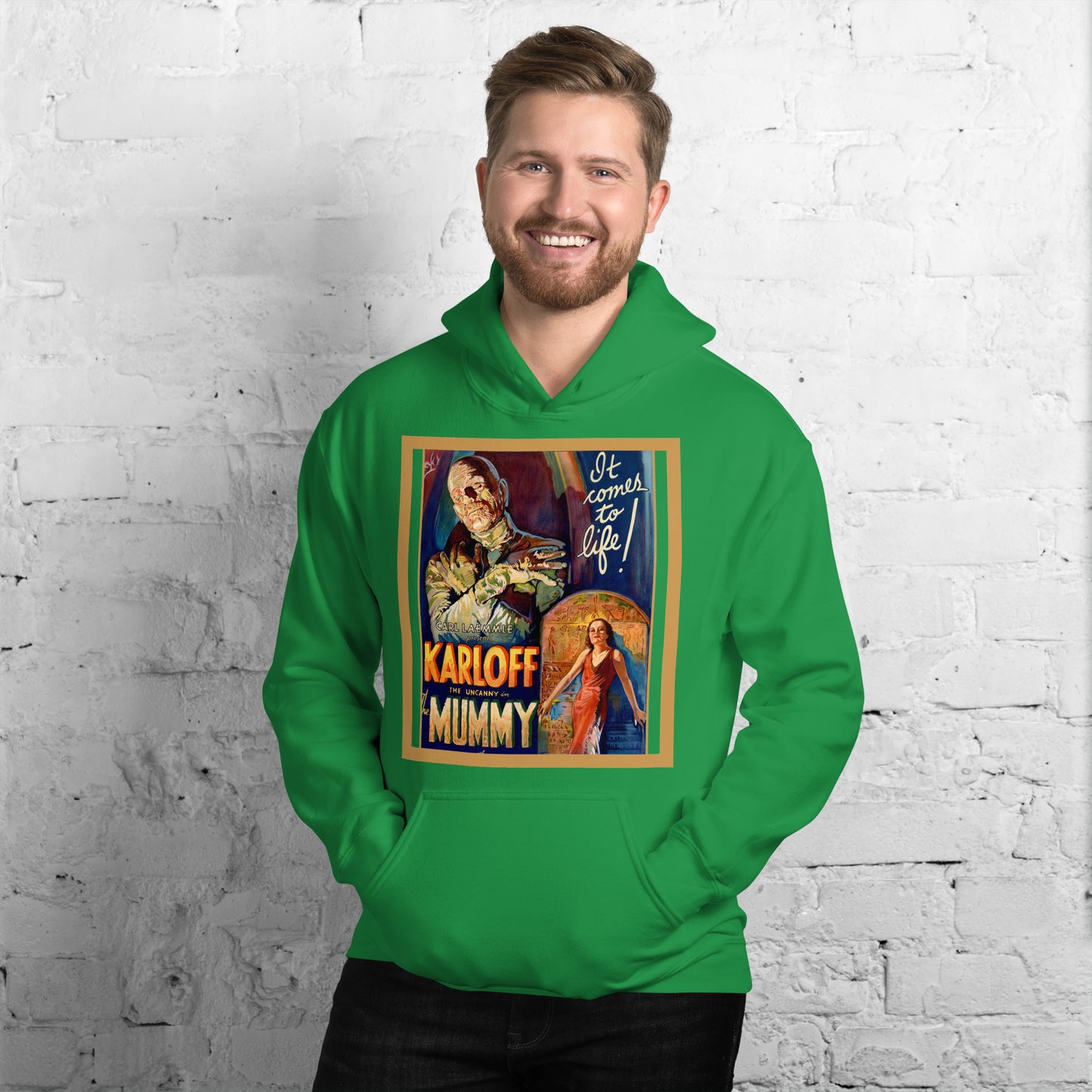 The Mummy 1932 Horror/Fantasy Unisex Hoodie, Classic Film, Boris Karloff