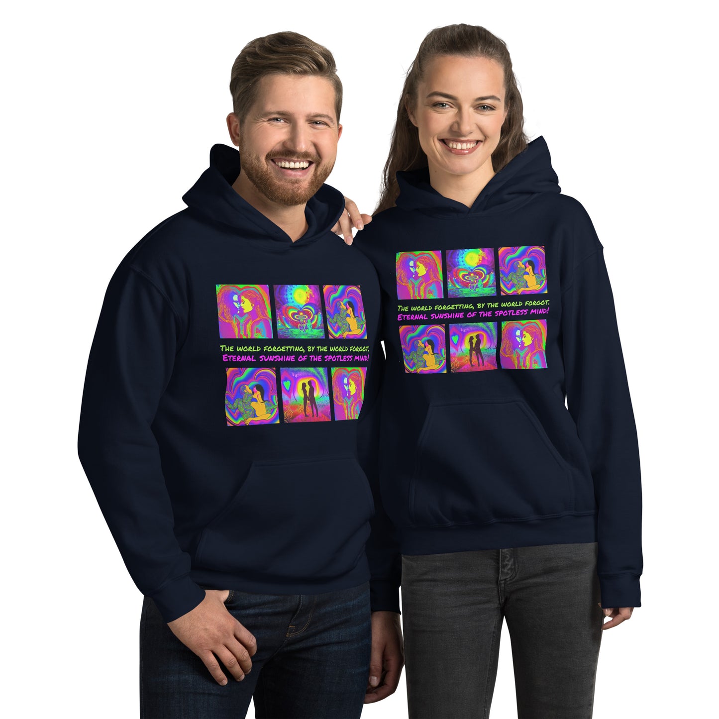 Eternal Sunshine of the Spotless Mind, Unisex Hoodie, Alexander Pope Poem