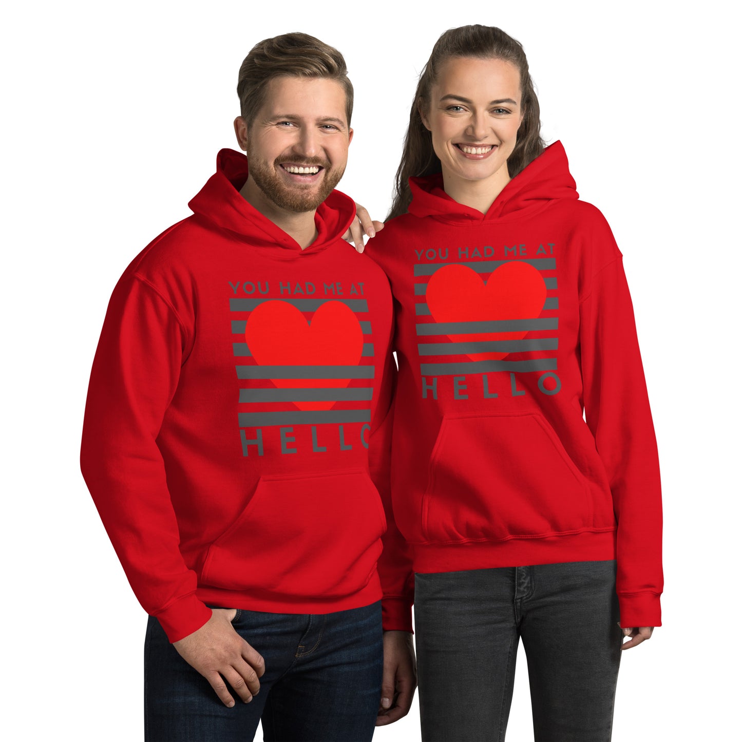 You Had Me at Hello, Unisex Hoodie Movie Quote, Romance, Romantic Film