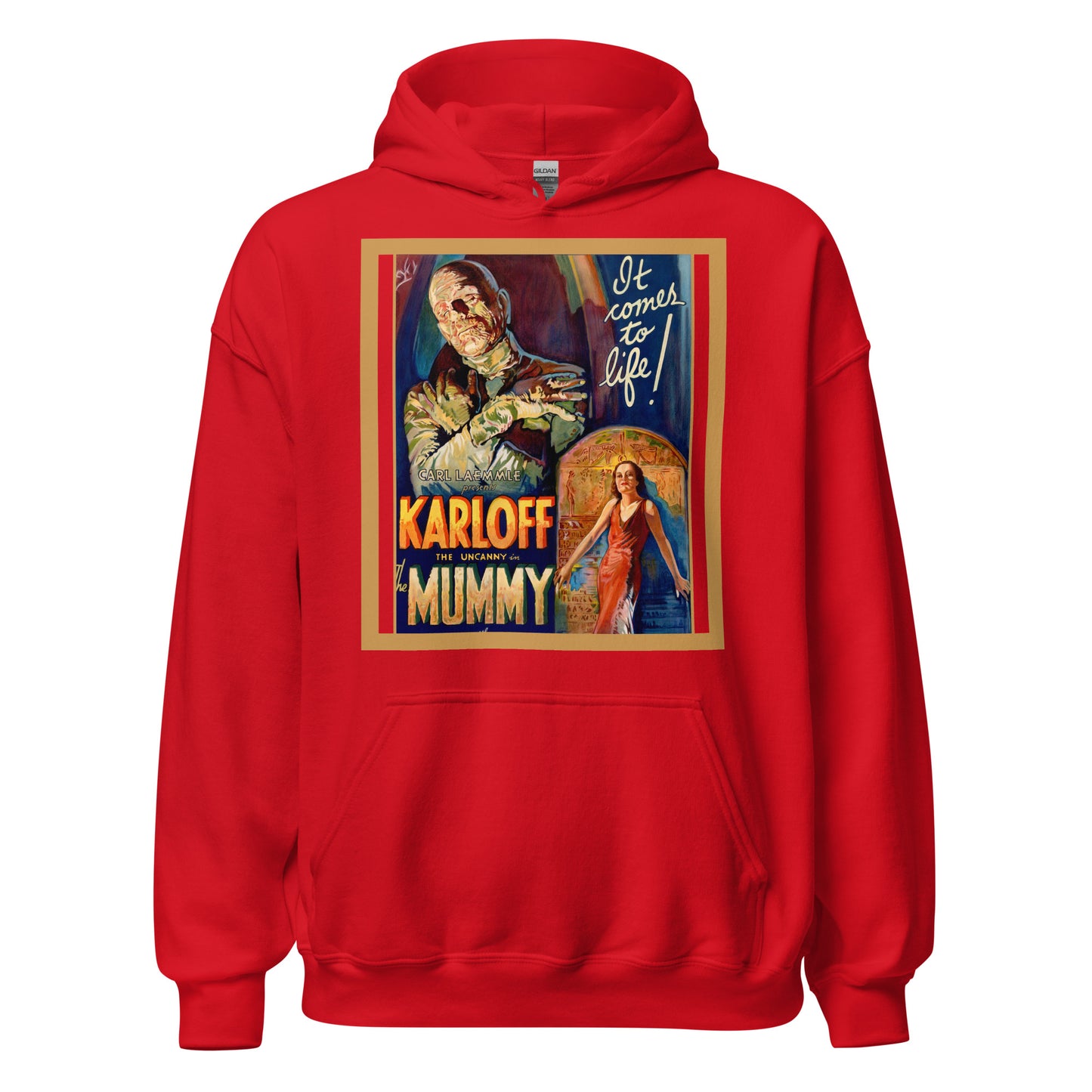 The Mummy 1932 Horror/Fantasy Unisex Hoodie, Classic Film, Boris Karloff