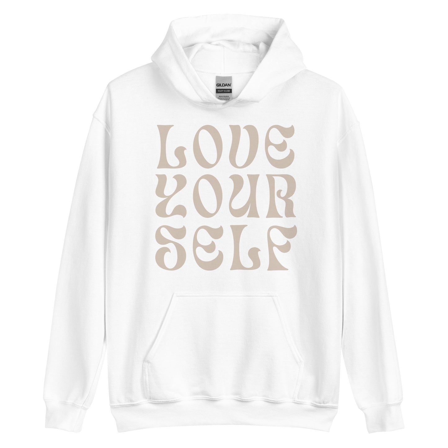 Love Your Self Unisex Hoodie, International Singles Day Gift