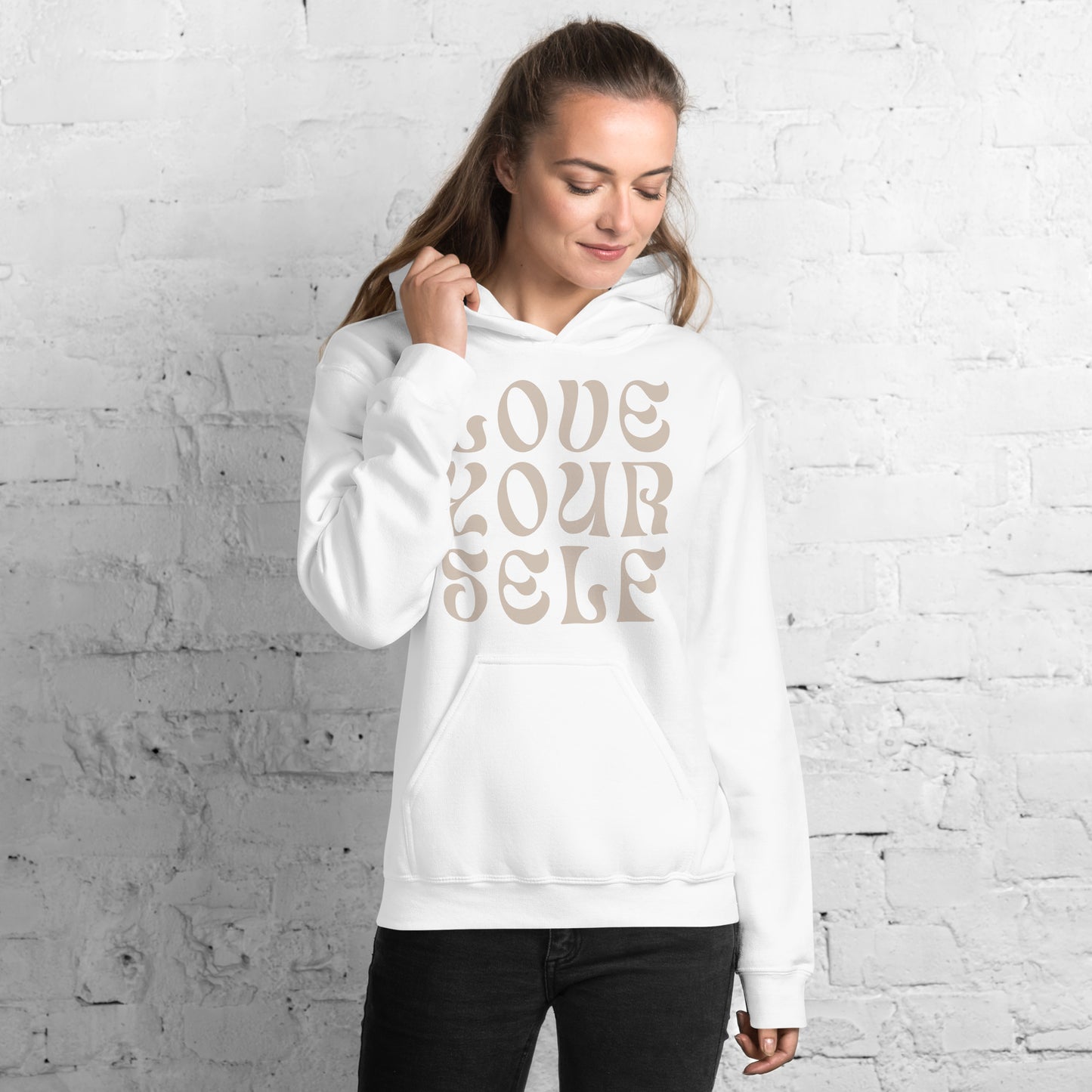 Love Your Self Unisex Hoodie, International Singles Day Gift