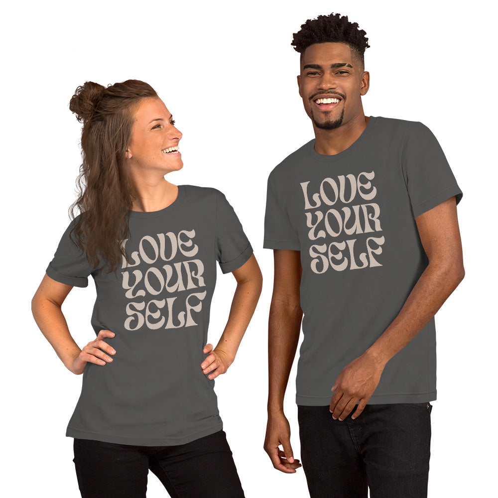 Love Your Self Unisex t-shirt, Love Yourself Message