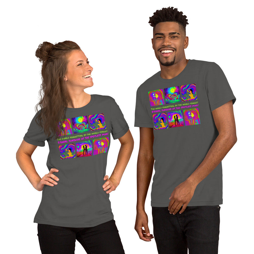 Eternal Sunshine of the Spotless Mind, Psychedelic Unisex T-Shirt, Alexander Pope Poem