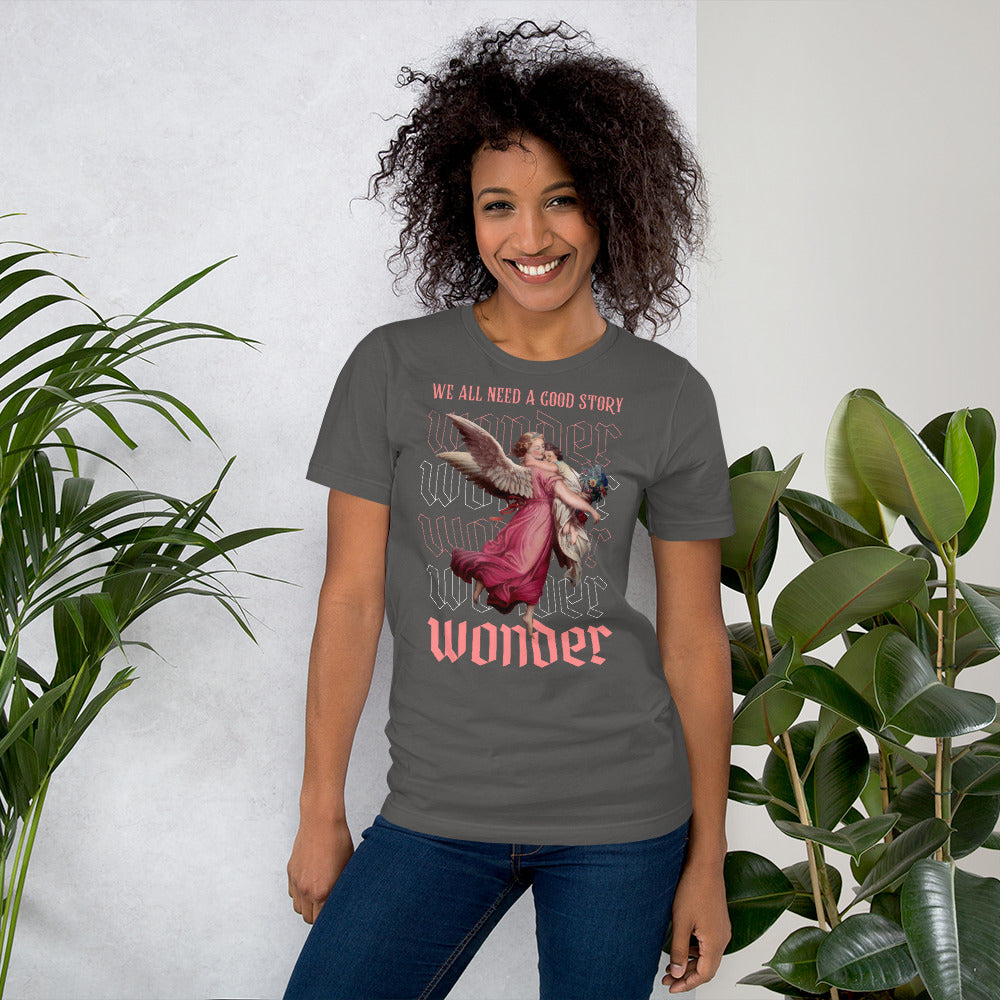Wonder, We All Need a Good Story Print, Unisex t-shirt