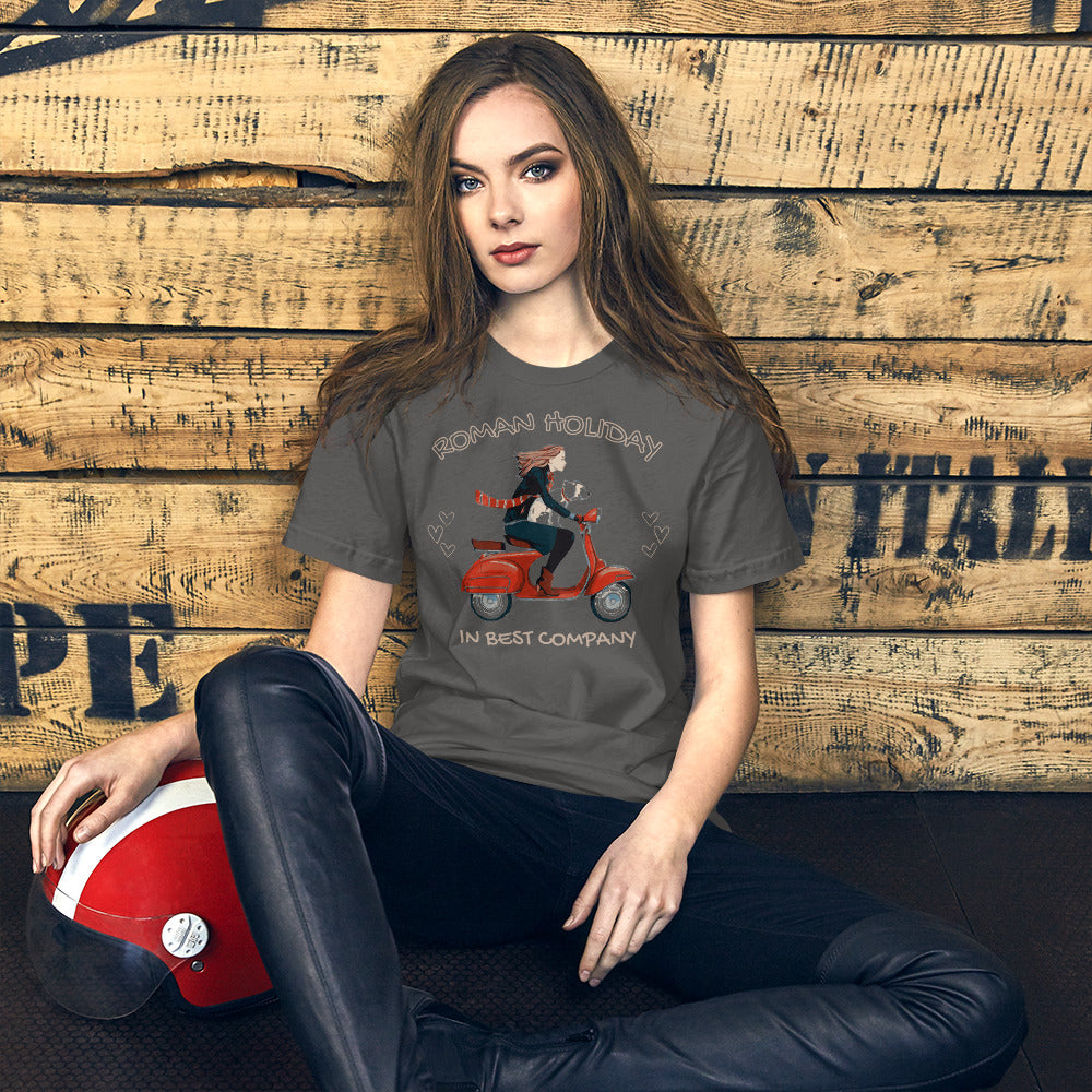 Roman Holiday in Best Company Unisex t-shirt, Holiday With My Dog