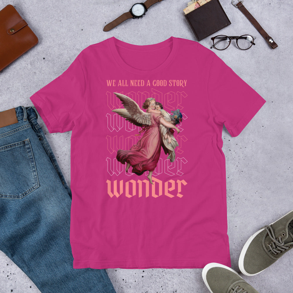 Wonder, We All Need a Good Story Print, Unisex t-shirt