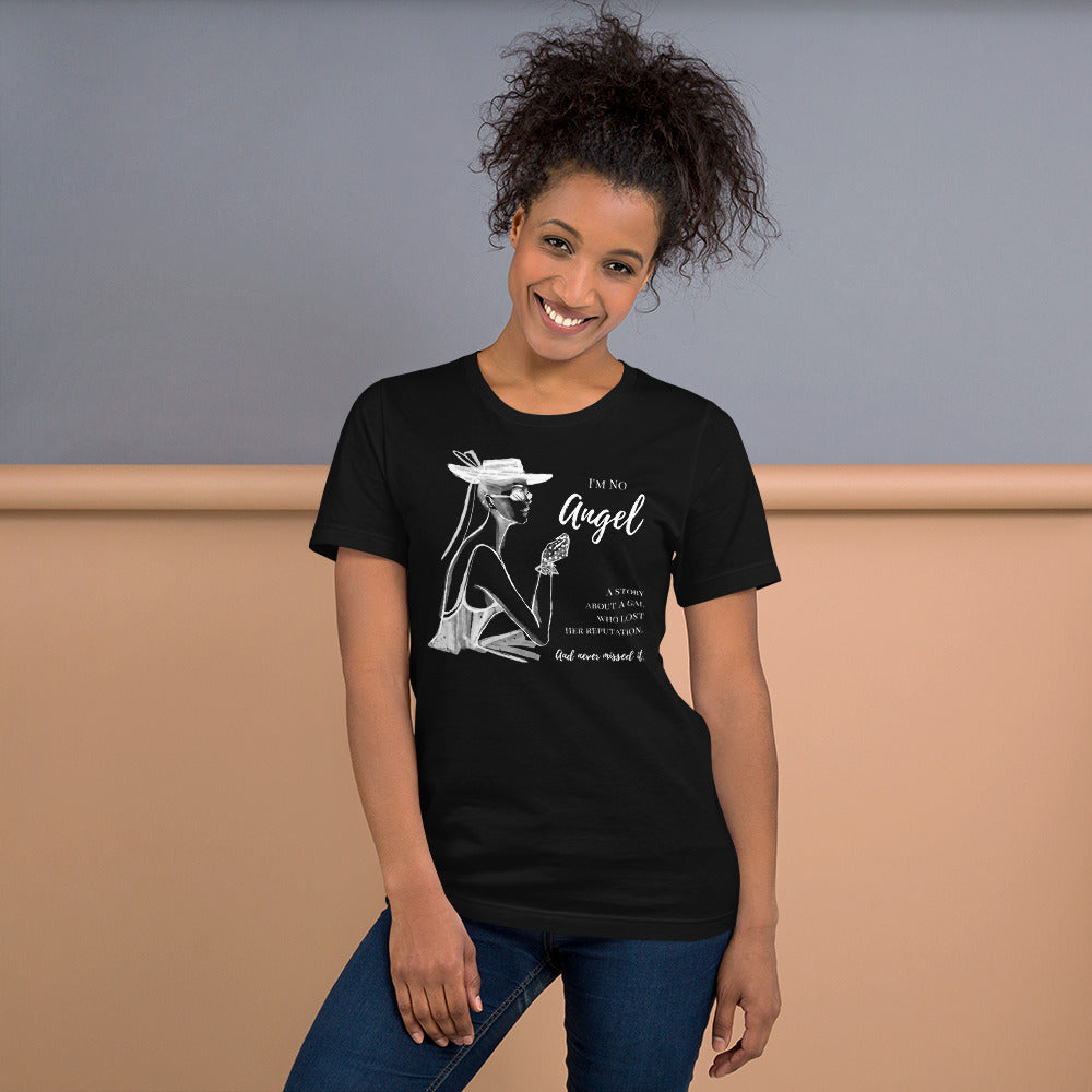 I'm No Angel Unisex t-shirt, Movie Tag-Line, Mae West Quote