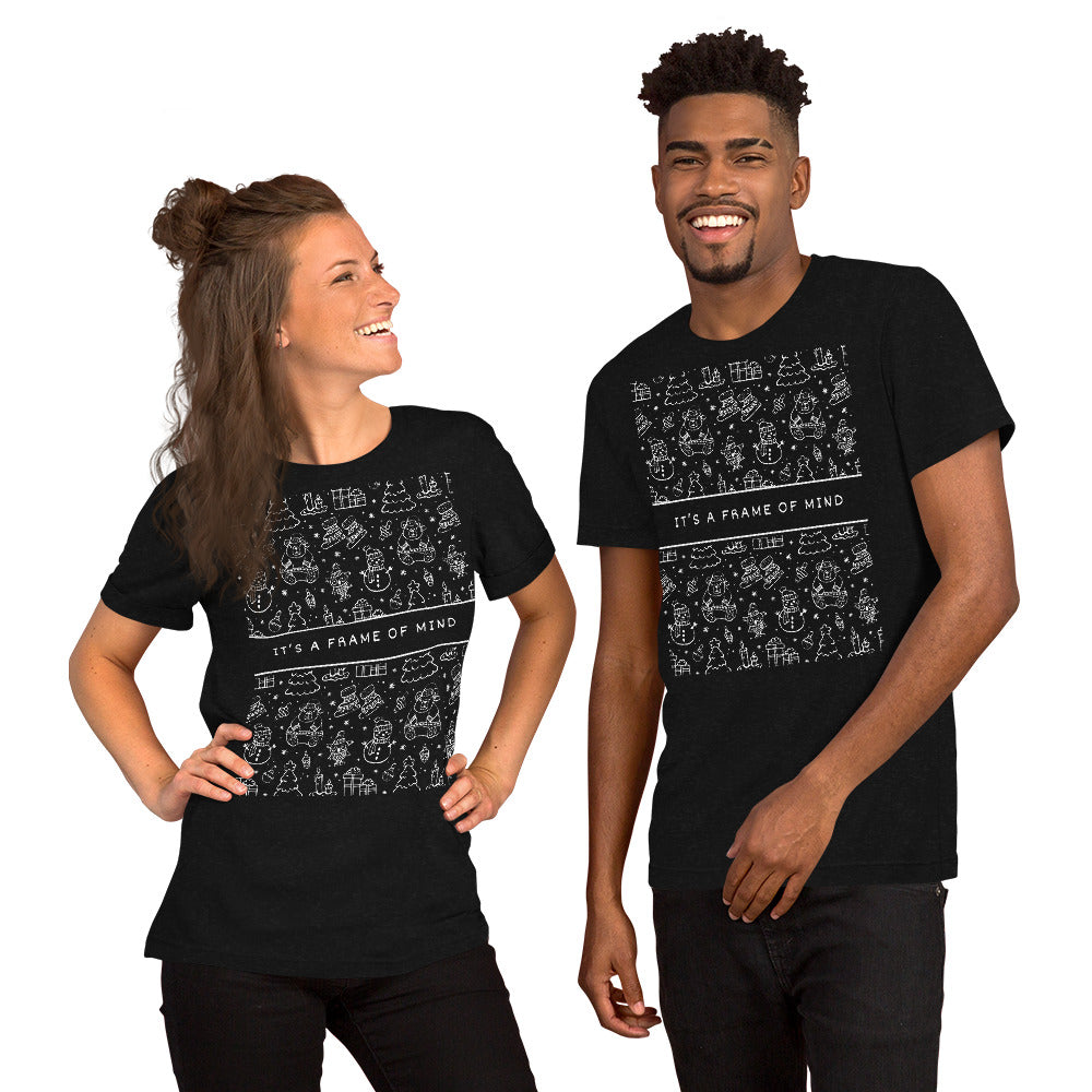 It's a Frame of Mind Christmas Unisex t-shirt, Miracle on 34th Street Quote, Movie Lover Gift