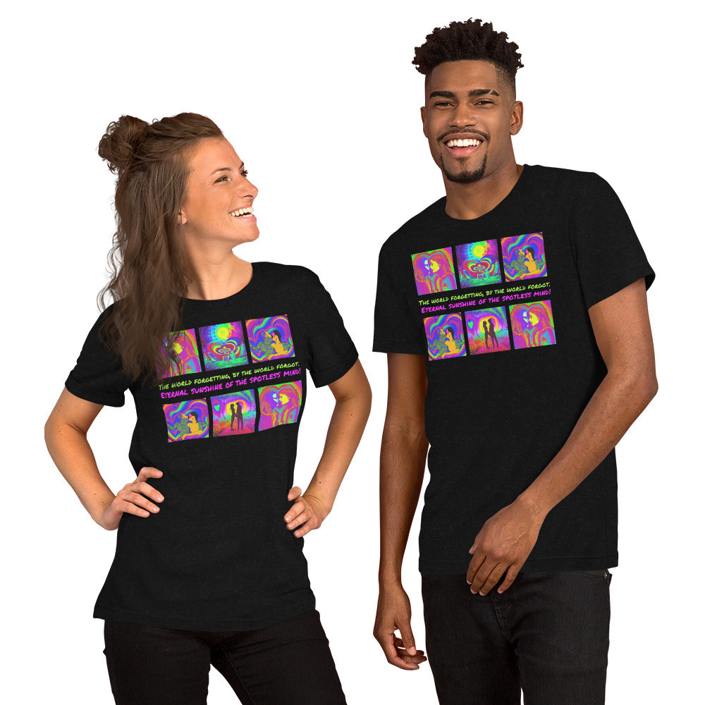 Eternal Sunshine of the Spotless Mind, Psychedelic Unisex T-Shirt, Alexander Pope Poem