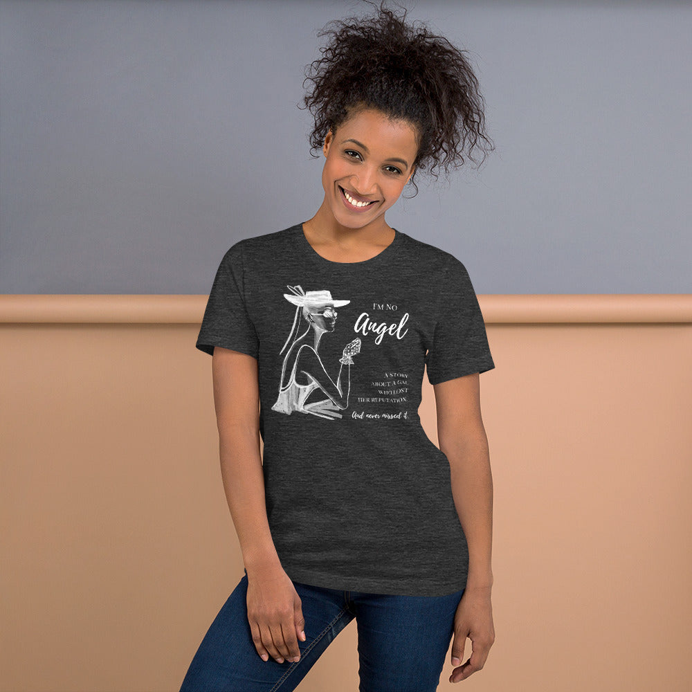 I'm No Angel Unisex t-shirt, Movie Tag-Line, Mae West Quote