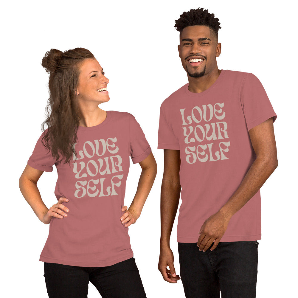 Love Your Self Unisex t-shirt, Love Yourself Message