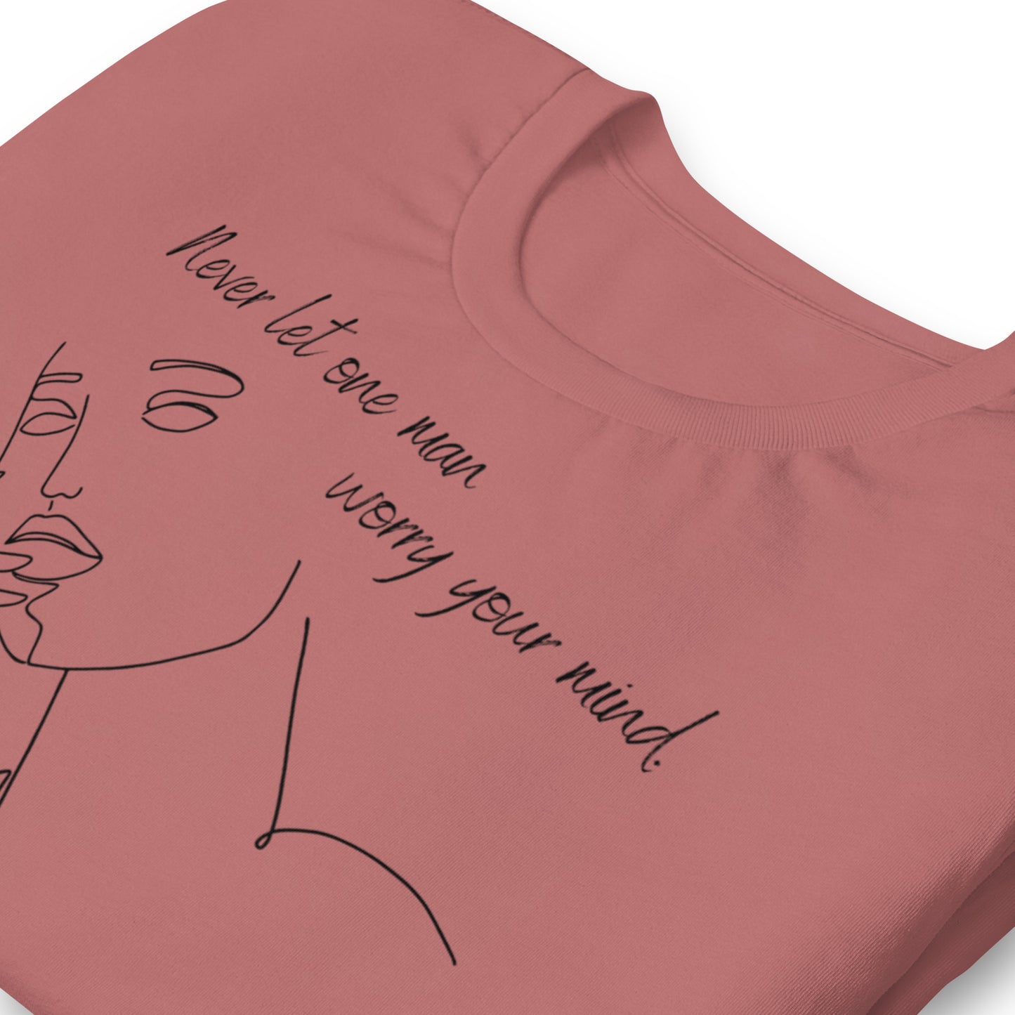 Never Let One Man Worry Your Mind Unisex t-shirt, Mae West Quote, 1933 Movie