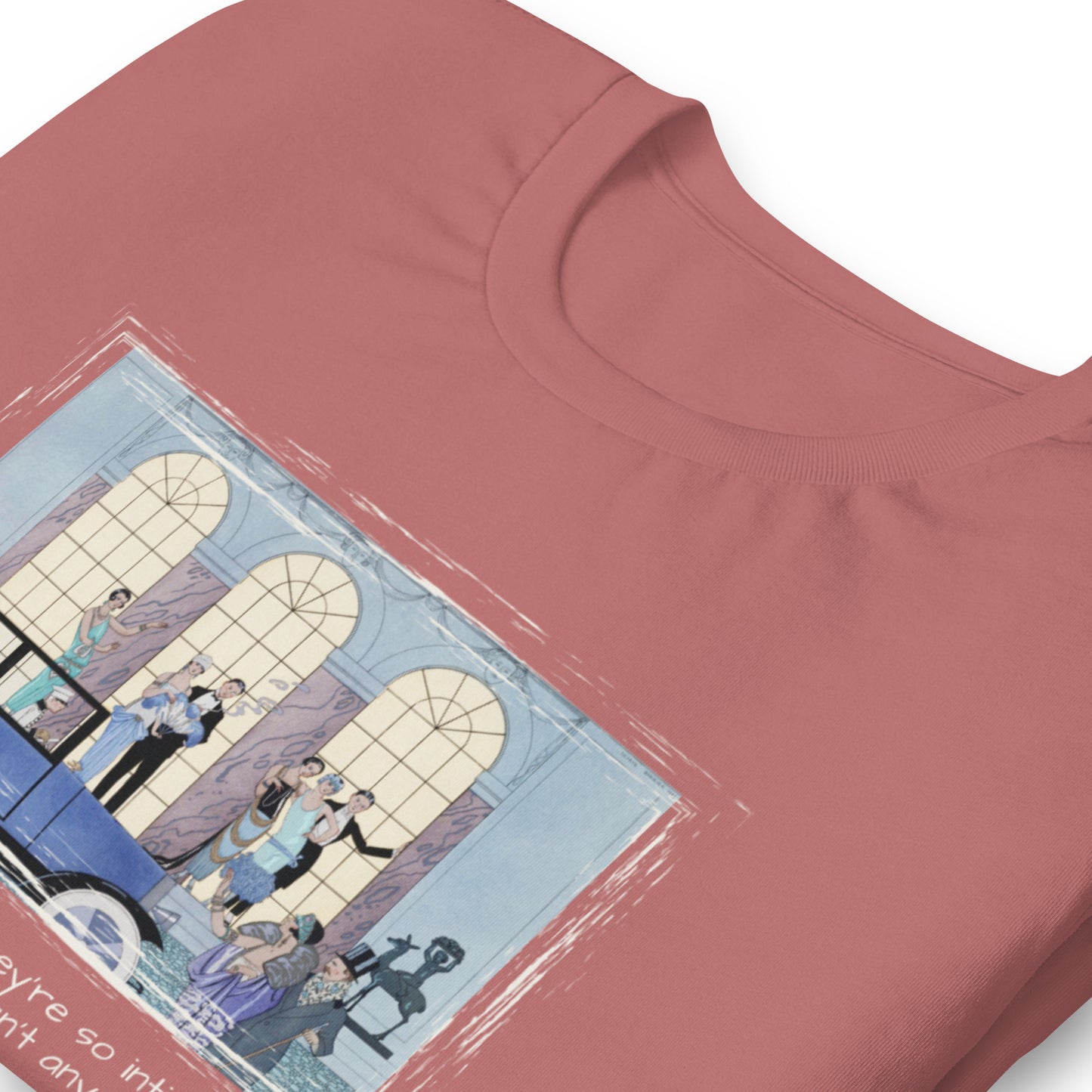 I like large parties, Great Gatsby Quote Unisex t-shirt