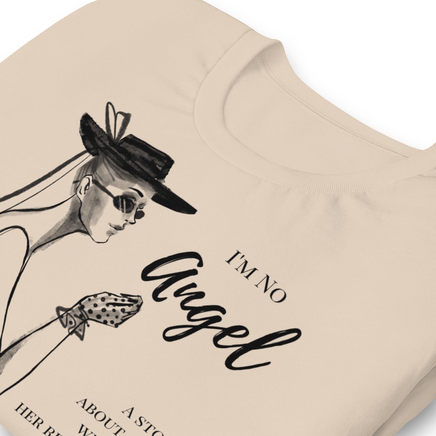 I'm No Angel Unisex t-shirt, Movie Tag-Line, Mae West Quote