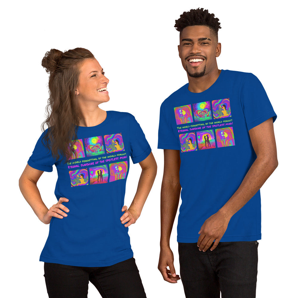 Eternal Sunshine of the Spotless Mind, Psychedelic Unisex T-Shirt, Alexander Pope Poem