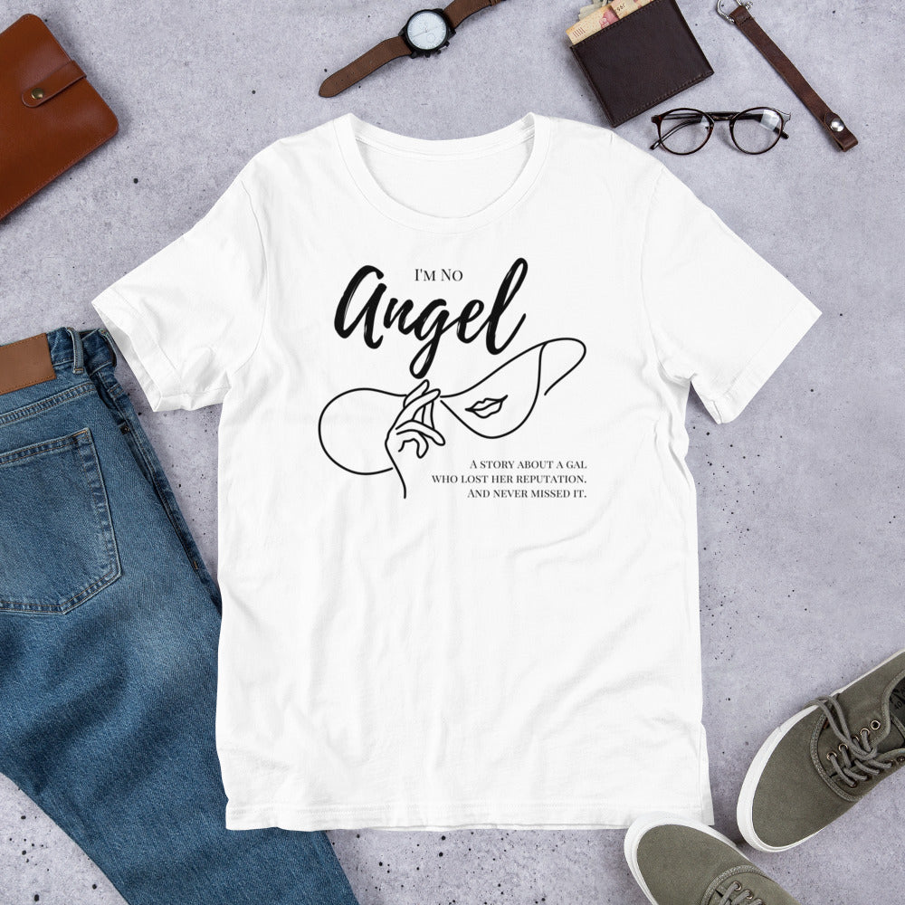 I'm No Angel Unisex t-shirt, Movie Tag-Line, Mae West Quote