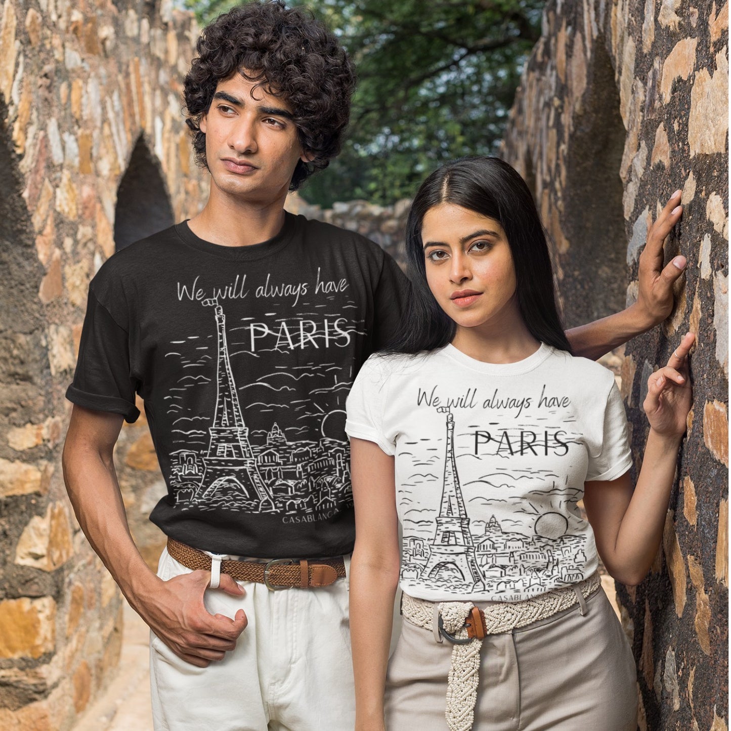 We Will Always Have Paris, Casablanca 1942 Movie Quote, Unisex t-shirt
